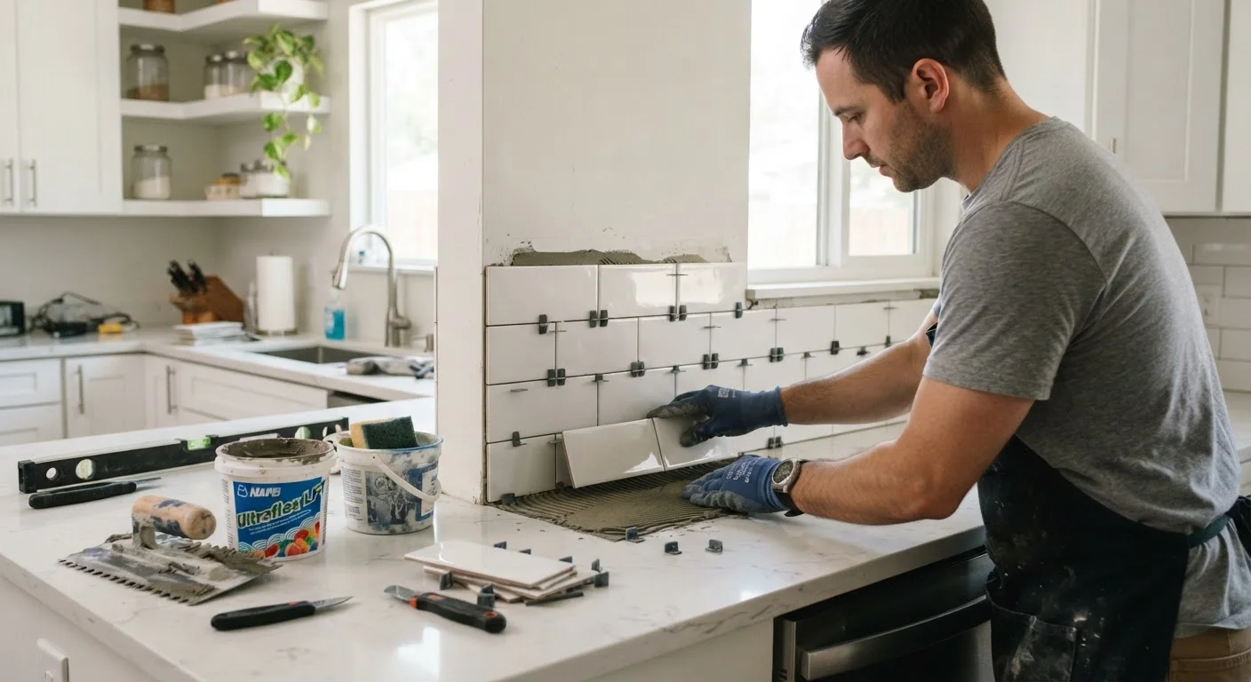 Adding a Backsplash: What the Project Involves from Wall Prep to Grouting