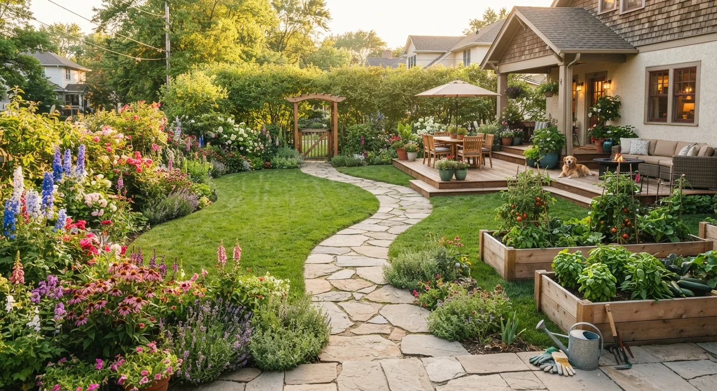 Backyard Landscaping: Everything Families Need to Know from Lawn to Garden Beds