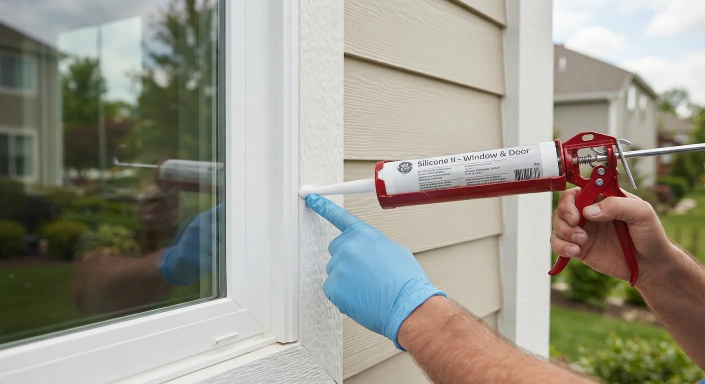 Caulking Around Windows and Doors the Right Way