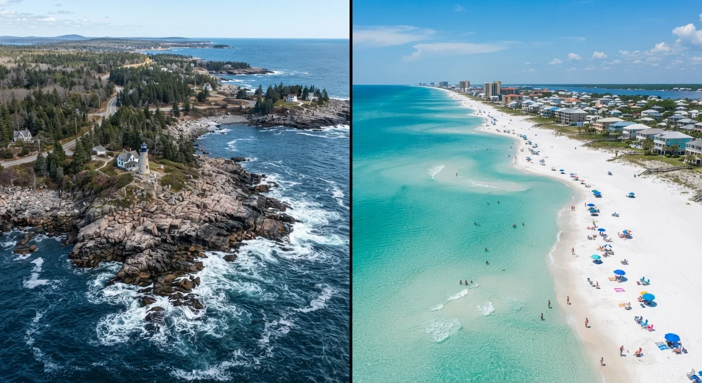 Coastal New England vs. the Gulf Coast: Which Suits Your Family's Beach Trip?