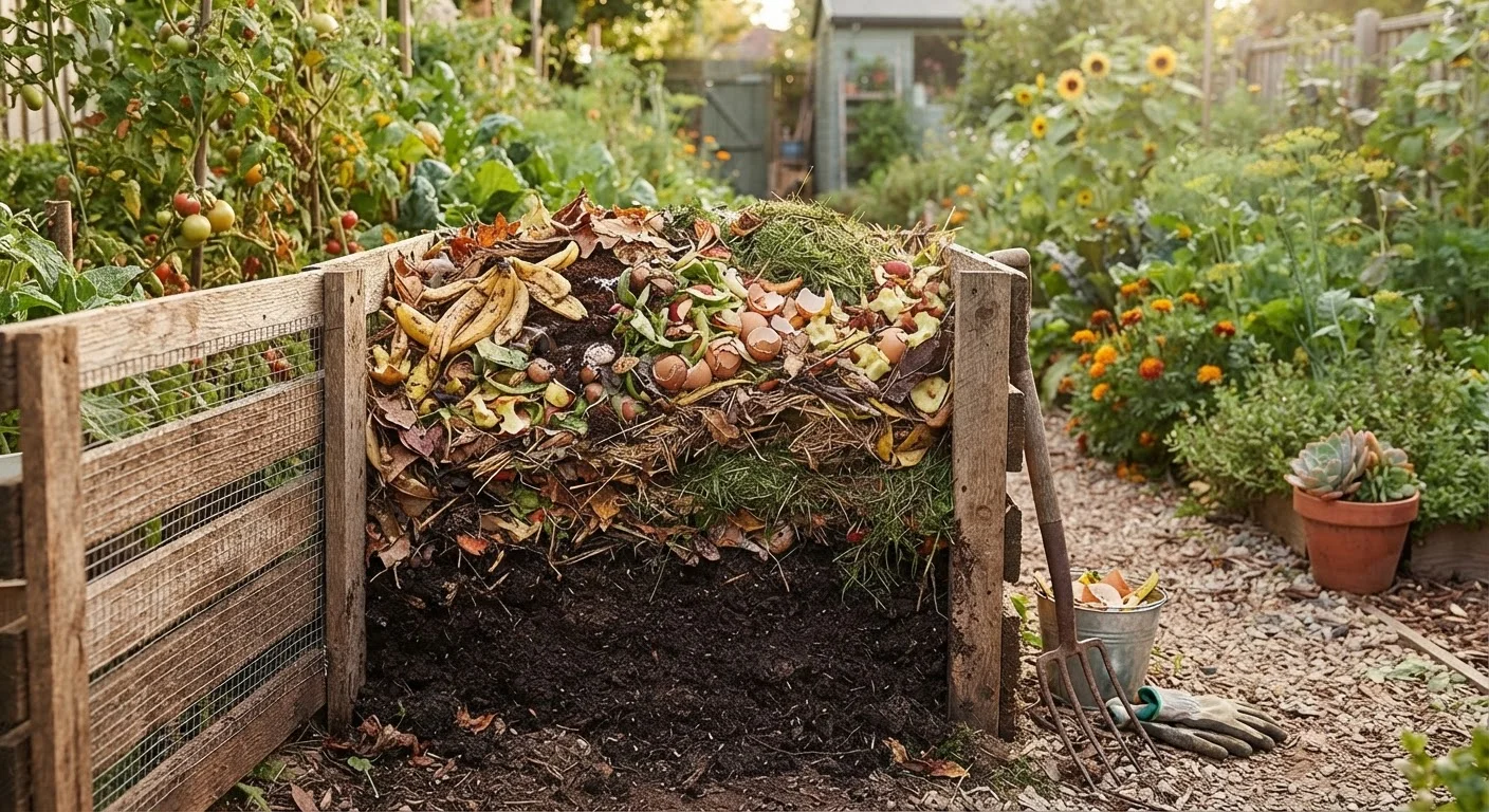 Composting at Home: Turning Kitchen and Yard Waste into Garden Gold
