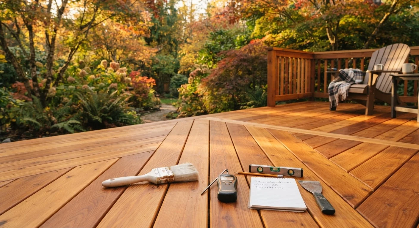 Deck Maintenance Through the Seasons: A Year-Round Reference