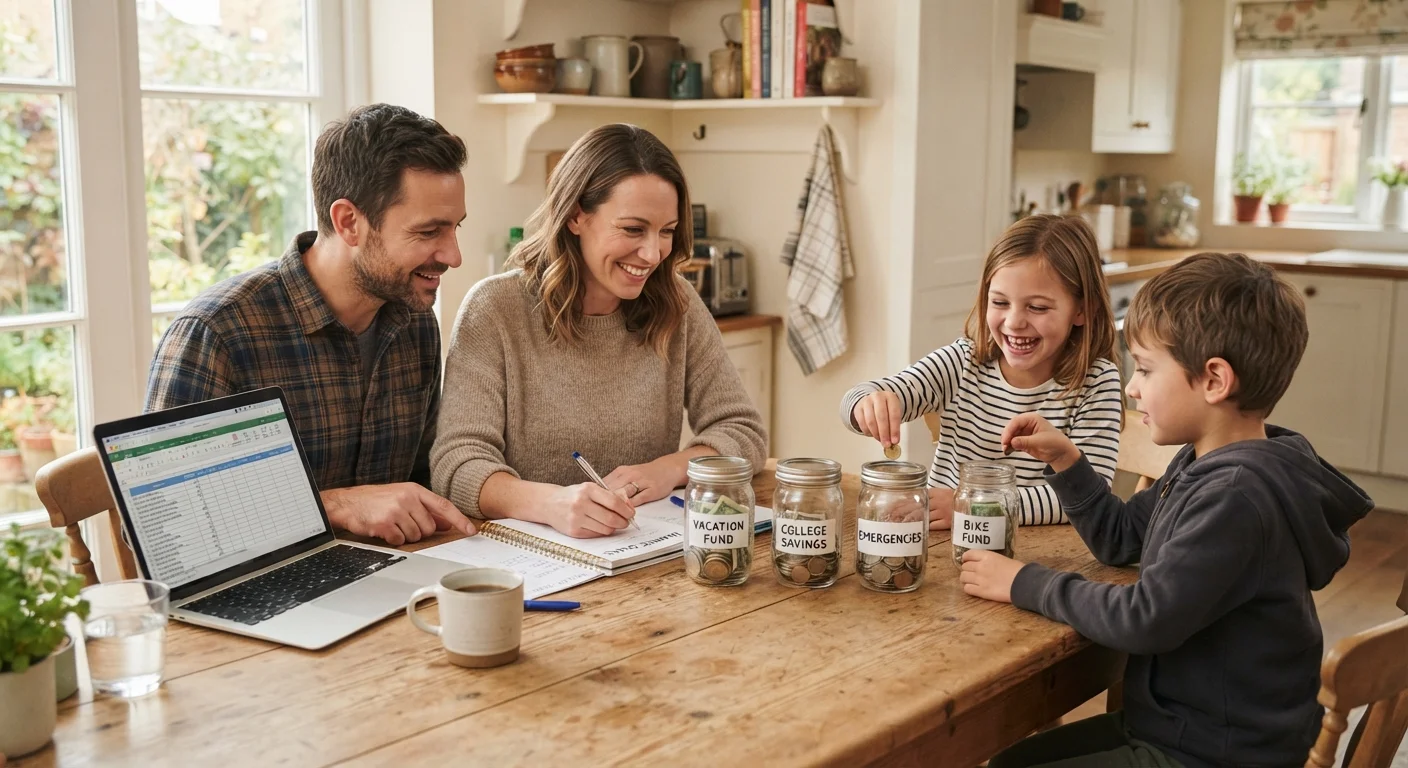 Goal-Based Savings: Organizing Your Money Around What Actually Matters to Your Family
