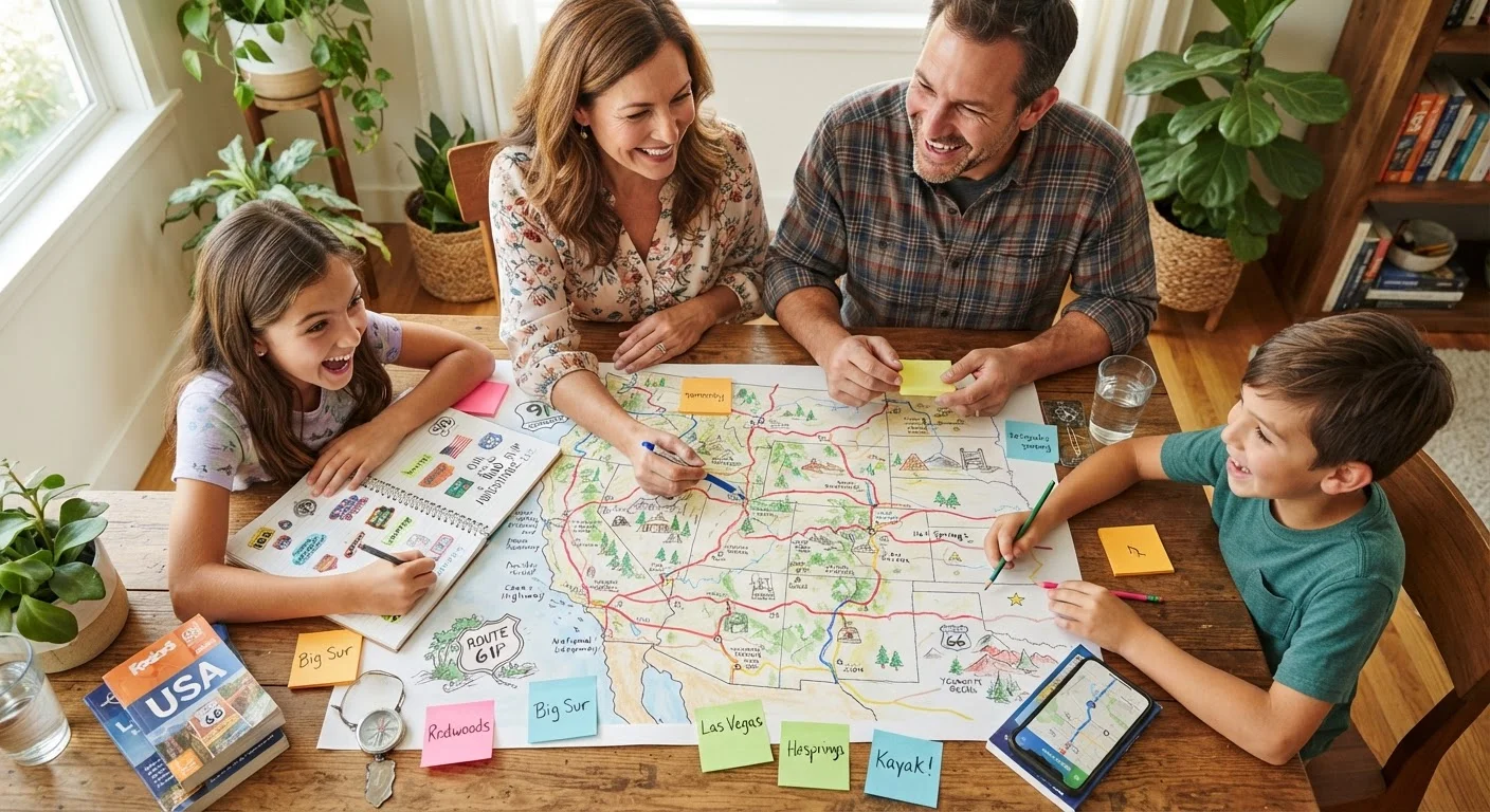 How to Build a Family Itinerary That Actually Survives Contact with Kids