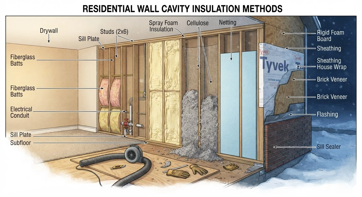 Insulation Types for Existing Homes: Weighing Your Options Before You Commit