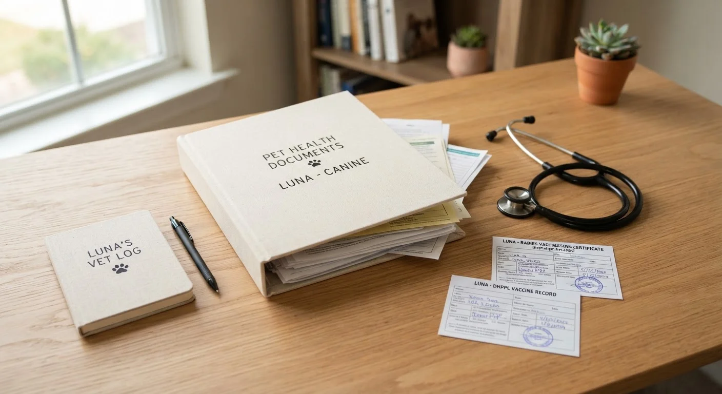 Keeping Vaccination and Health Records Organized for Your Pet