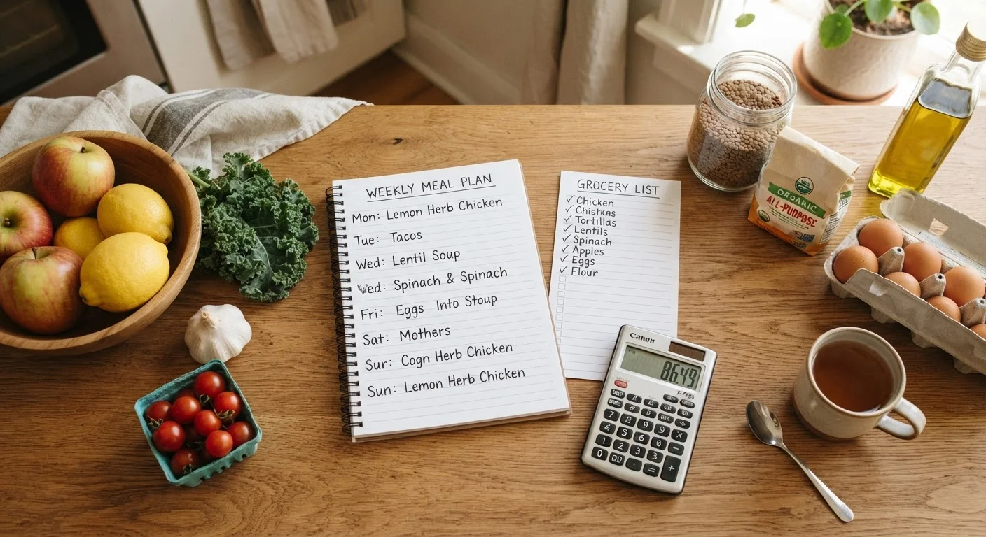 Meal Planning as a Financial Tool, Not Just a Time-Saver