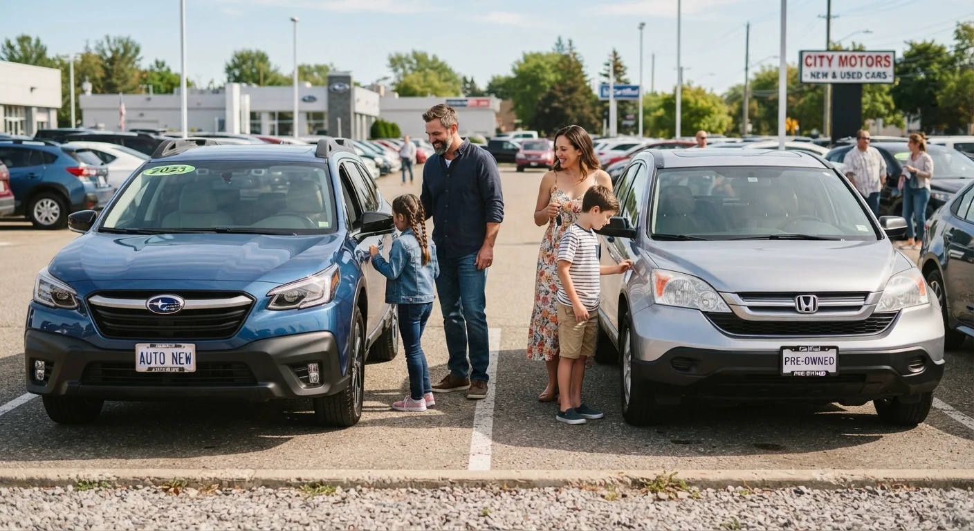 New Car vs. Used Car: Weighing the Real Trade-Offs for Families