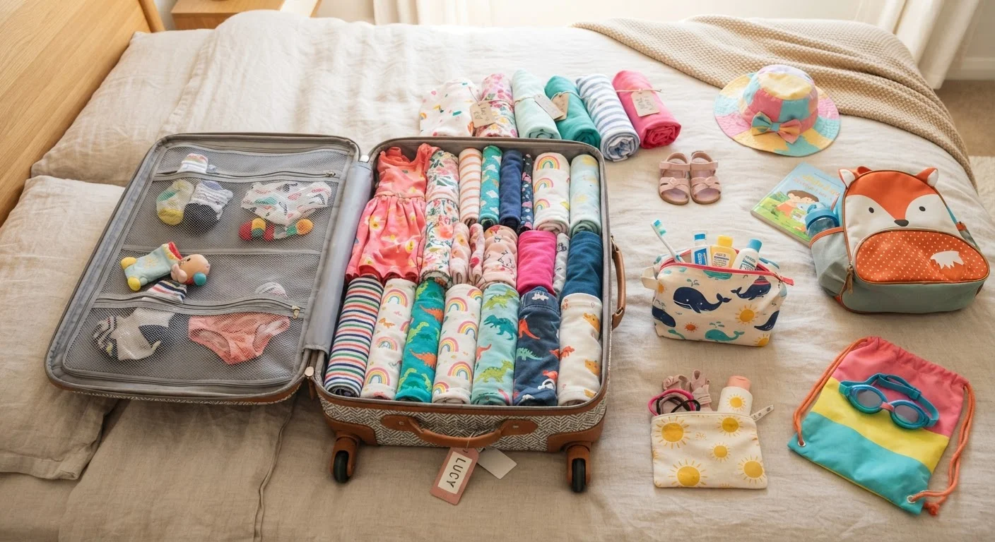 Packing for a Family Trip Without Overpacking