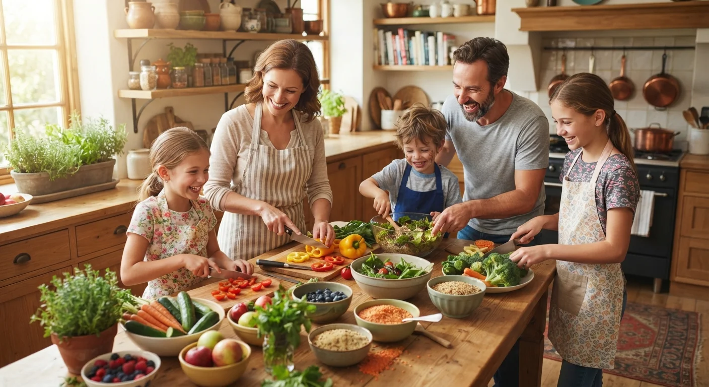 Raising Nutritionally Aware Kids: A Family Guide from Toddlers to Teens