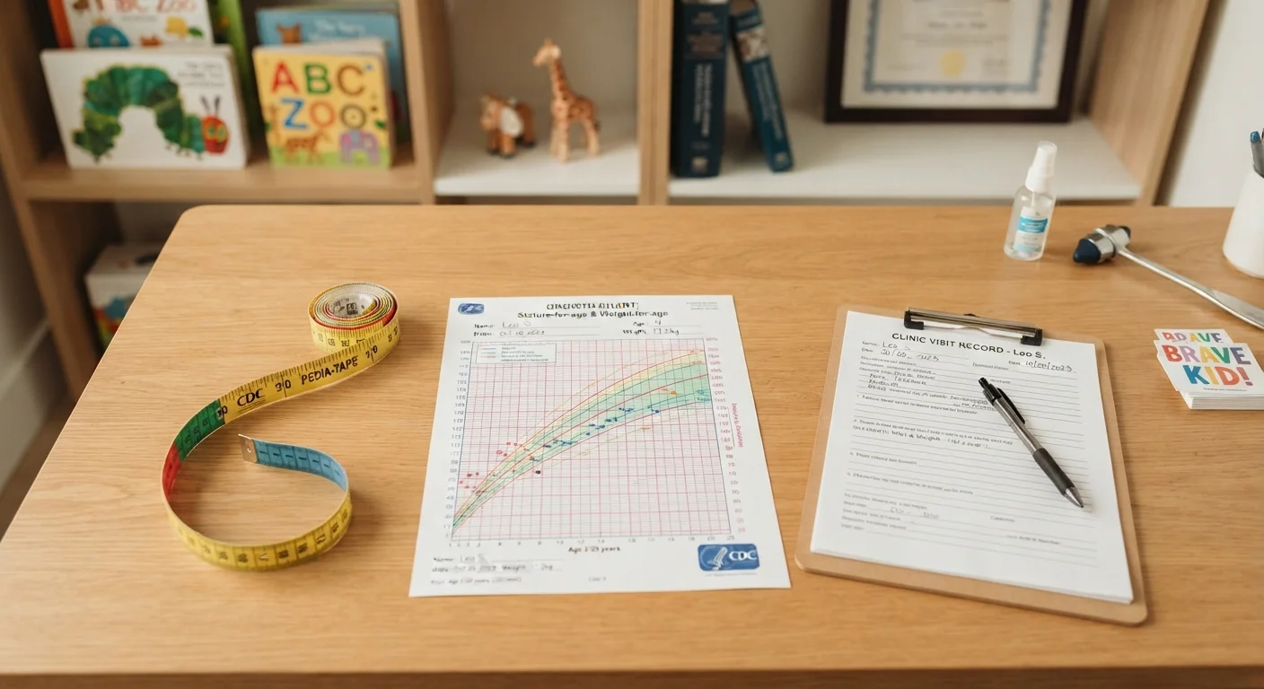 Reading a Child's Growth Chart: What Percentiles Actually Mean