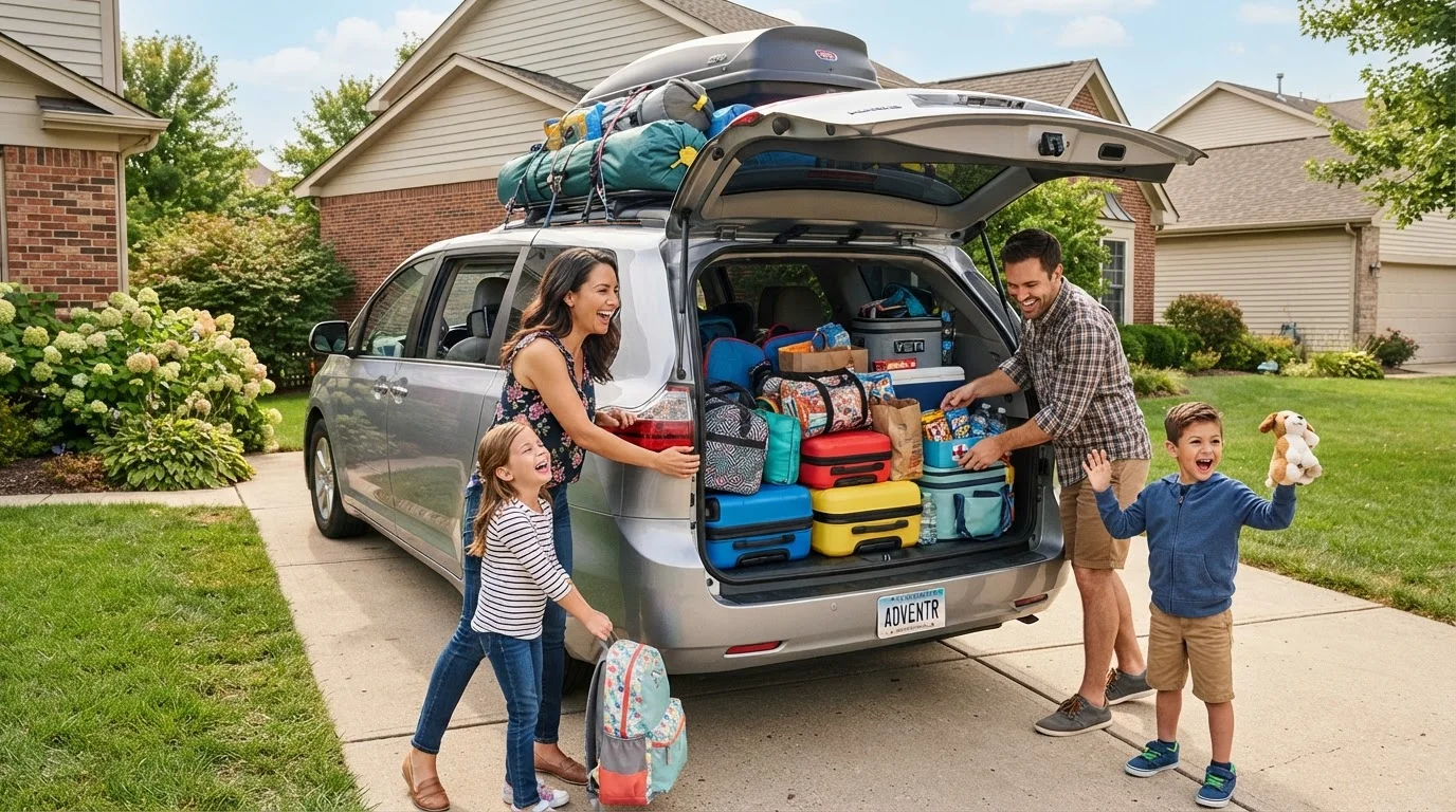 Road Trip Packing for Families: A Room-by-Room Checklist