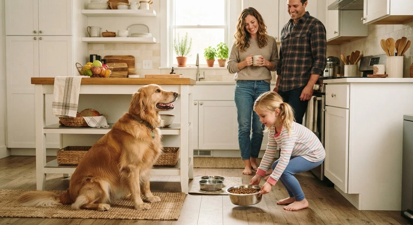 Setting Up a Daily Care Routine for a Family Dog