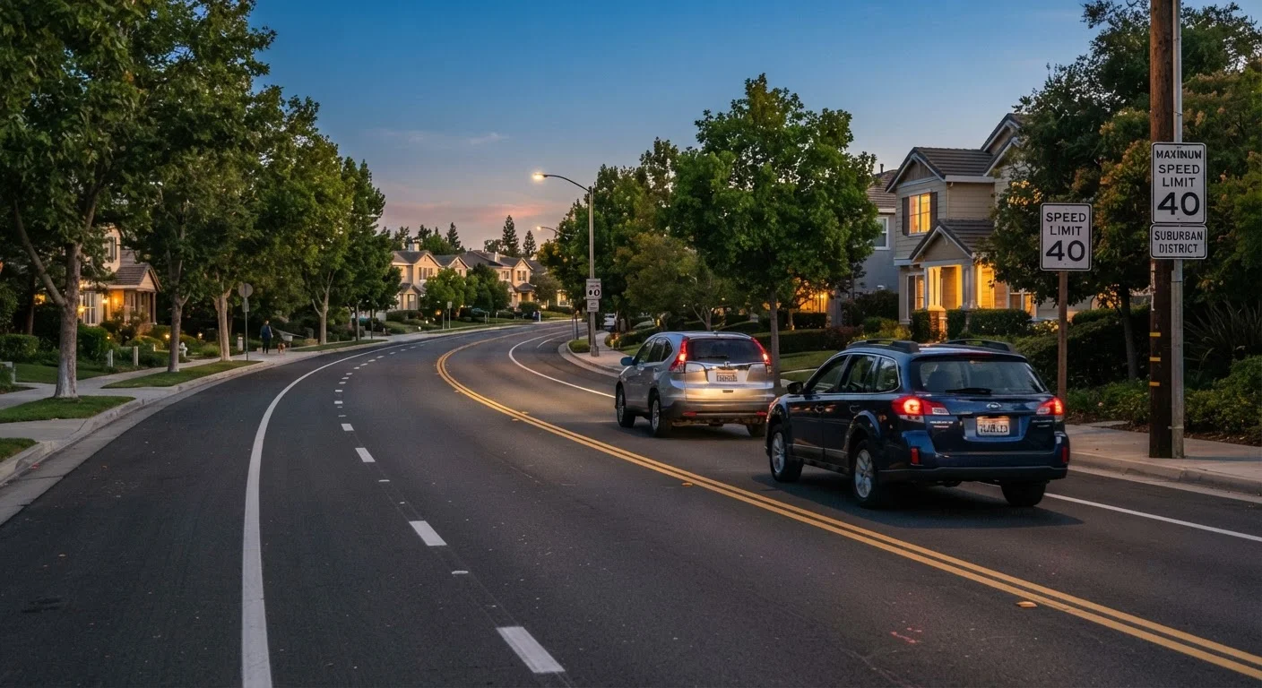 Speed Limits, Following Distance, and Right-of-Way: A Family Driver's Reference