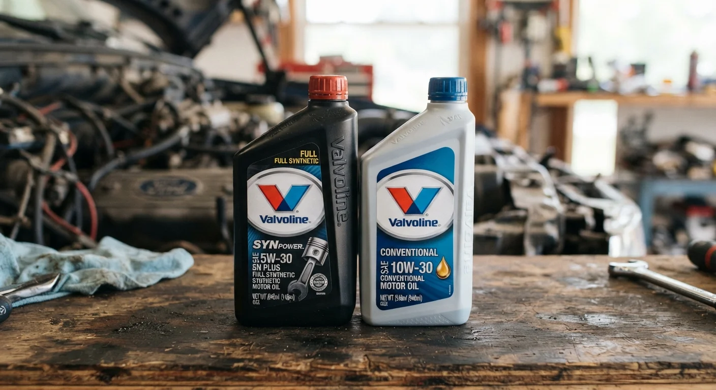 Synthetic vs. Conventional Motor Oil