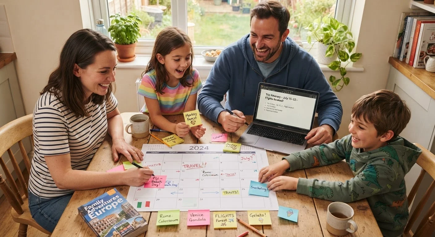 The Family Vacation Timeline: When to Book What
