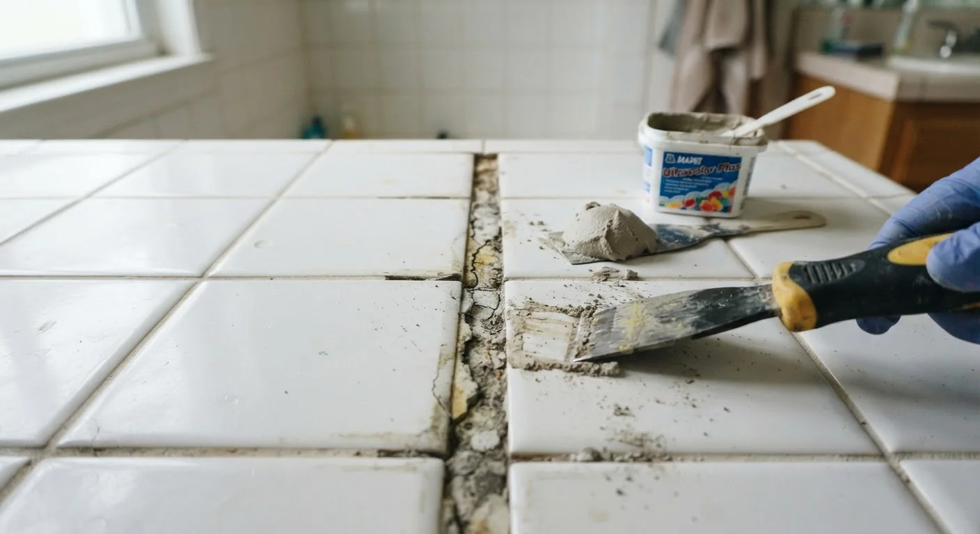 Why Grout Fails — and How to Regrout a Tiled Surface That's Past Its Prime